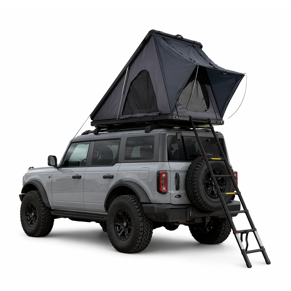 Tente de Toit Rigide 2–3 Places pour Voiture - Format compact